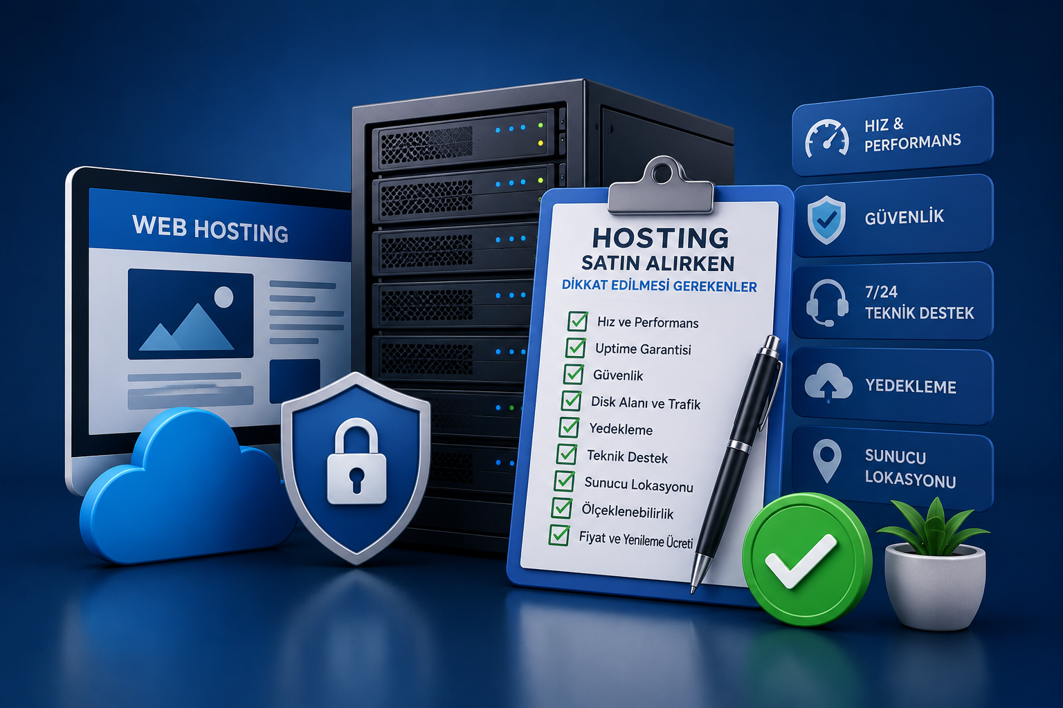 Hosting Satın Alırken Dikkat Edilmesi Gerekenler