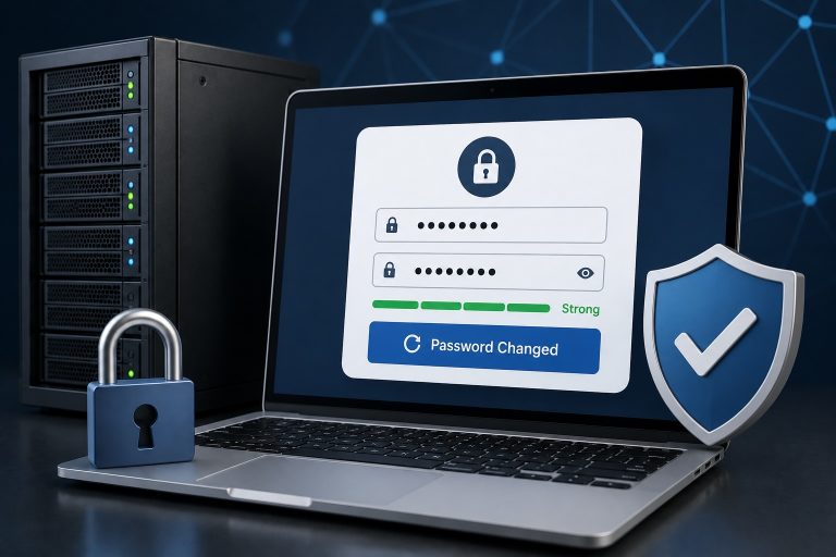 Sanal Sunucu Şifresi Nasıl Değiştirilir?
