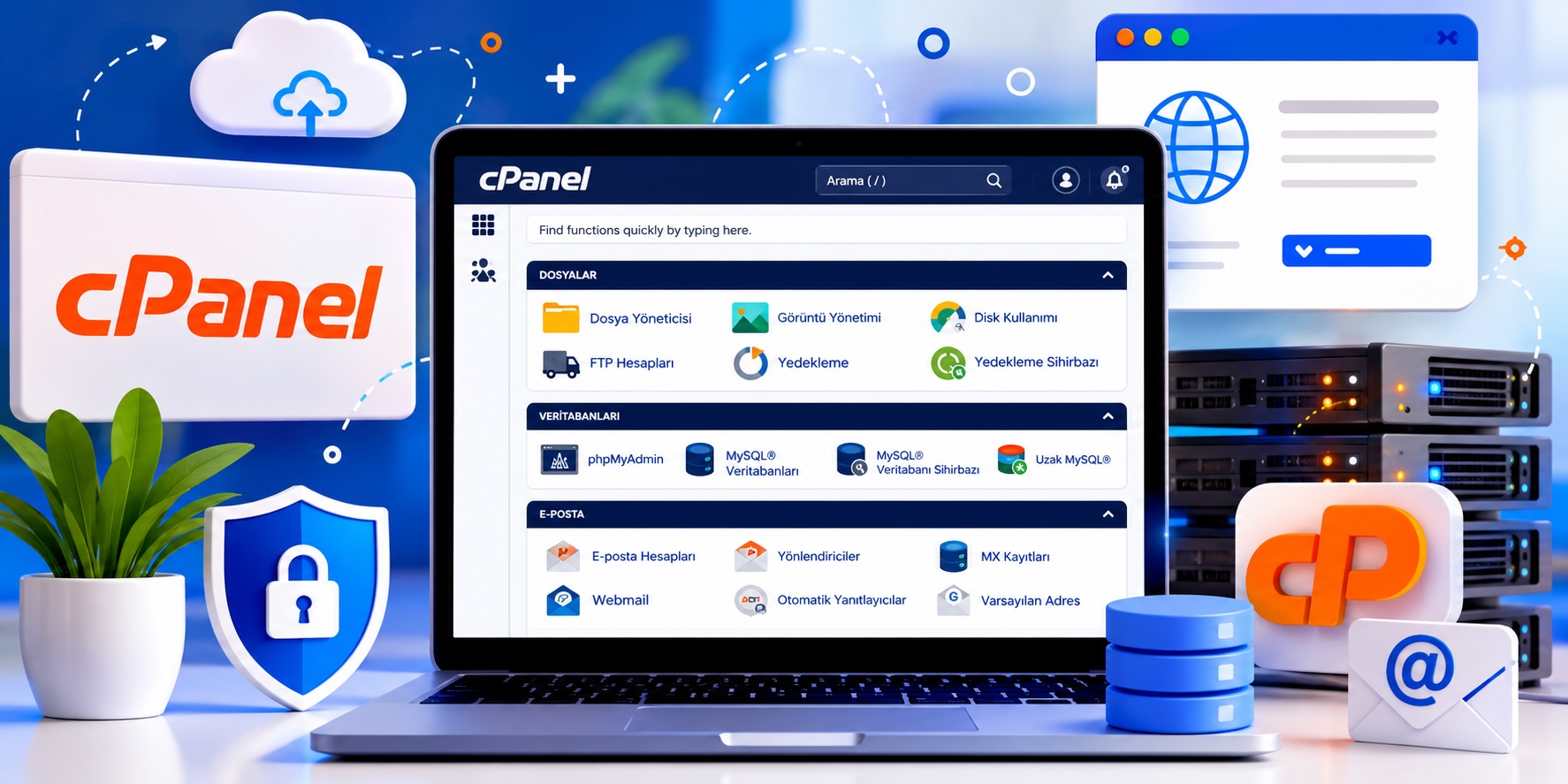 cPanel Nedir? Özellikleri ve Kullanım Rehberi