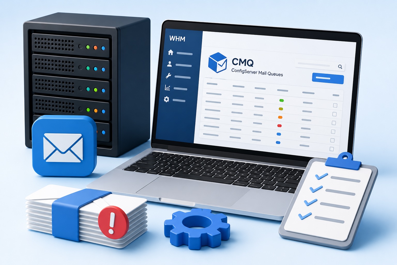 CMQ (ConfigServer Mail Queues) Kurulumu